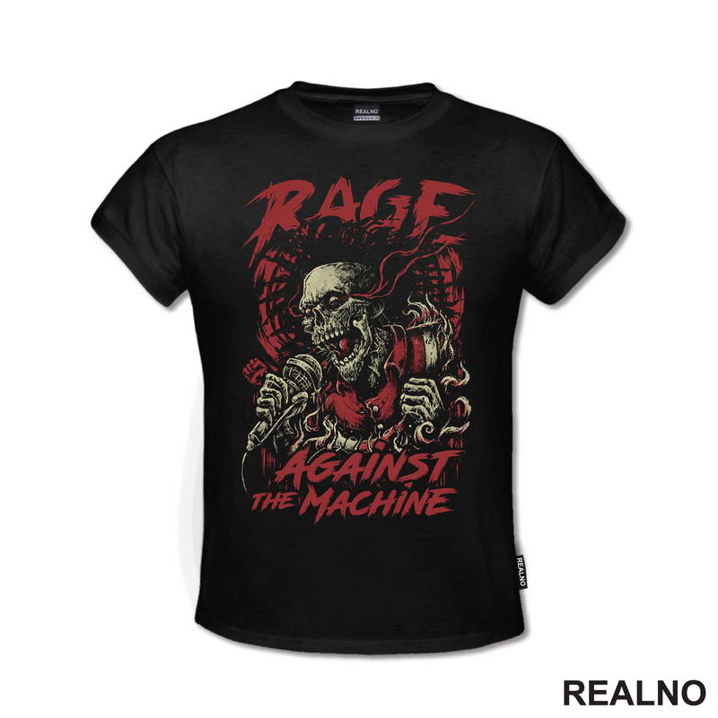 Rage Against The Machine - Skull - RATM - Muzika - Majica