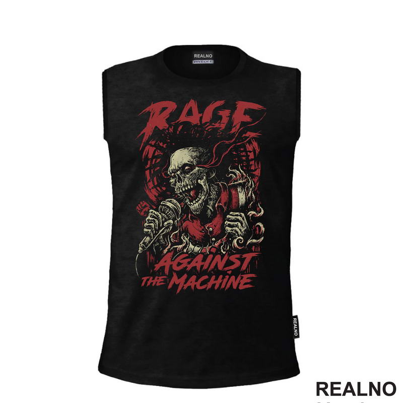 Rage Against The Machine - Skull - RATM - Muzika - Majica