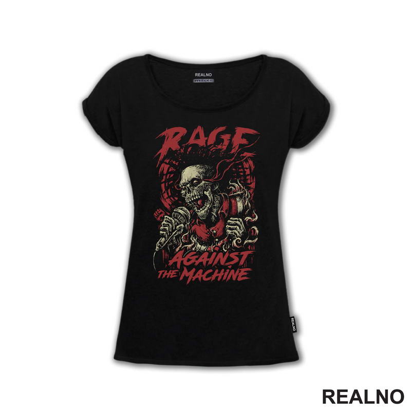 Rage Against The Machine - Skull - RATM - Muzika - Majica
