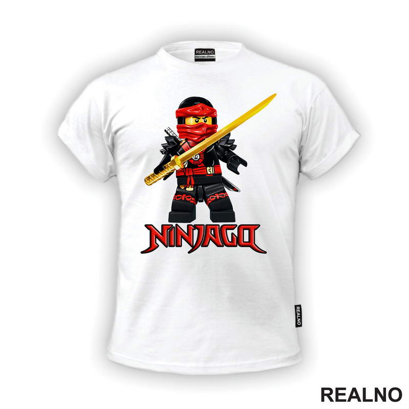 Cole - Black Ninja - Ninjago - Crtani Filmovi - Majica