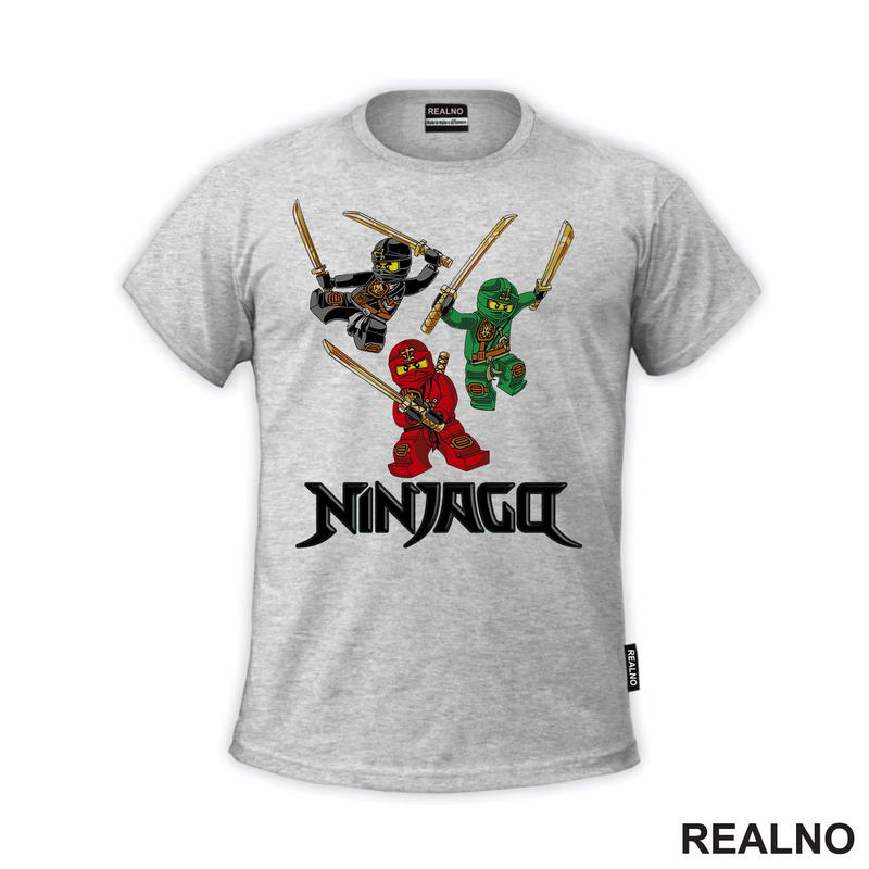 Cole, Lloyd And Kai - Ninjago - Crtani Filmovi - Majica