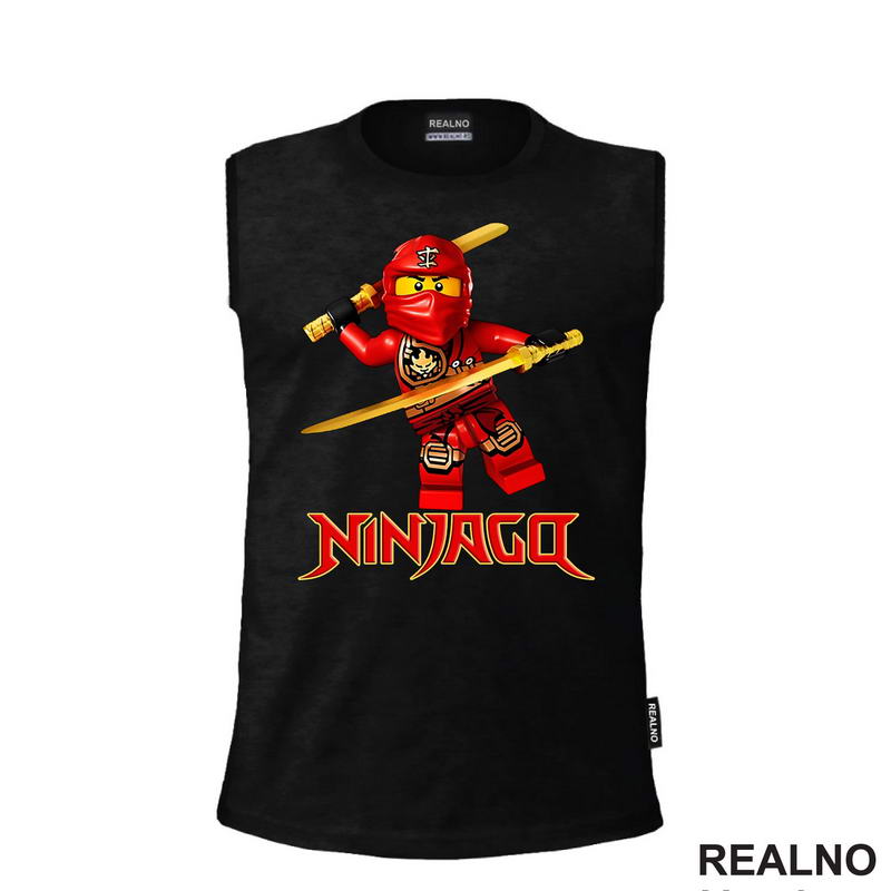 Kai - Red Ninja - Ninjago - Crtani Filmovi - Majica