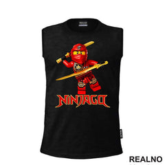 Kai - Red Ninja - Ninjago - Crtani Filmovi - Majica