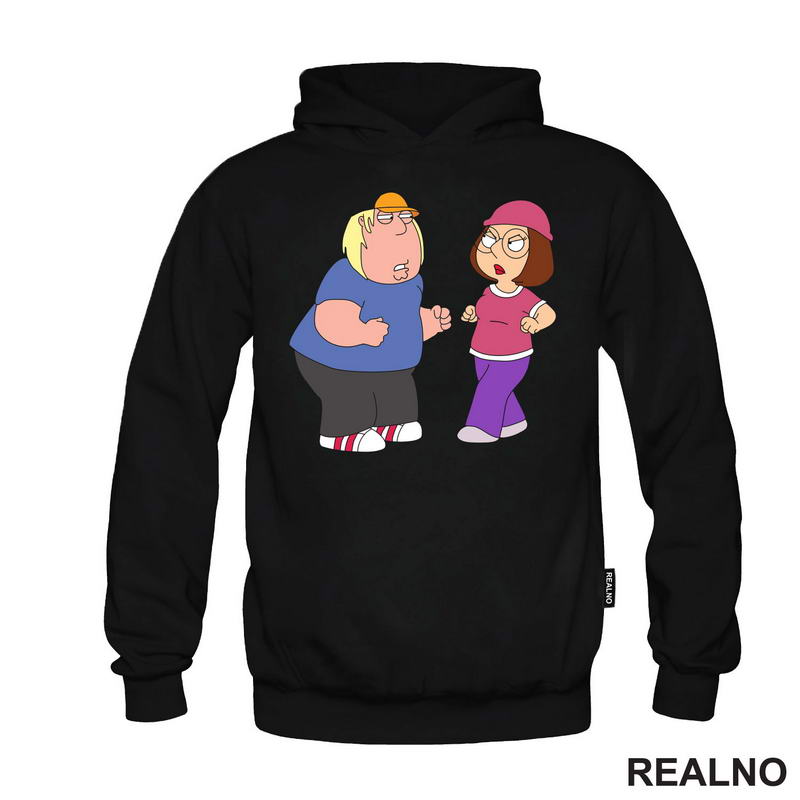 Cris And Meg Fighting - Family Guy - Majica