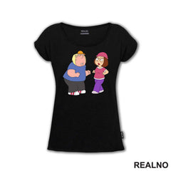 Cris And Meg Fighting - Family Guy - Majica