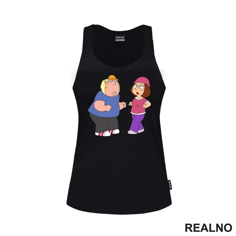 Cris And Meg Fighting - Family Guy - Majica