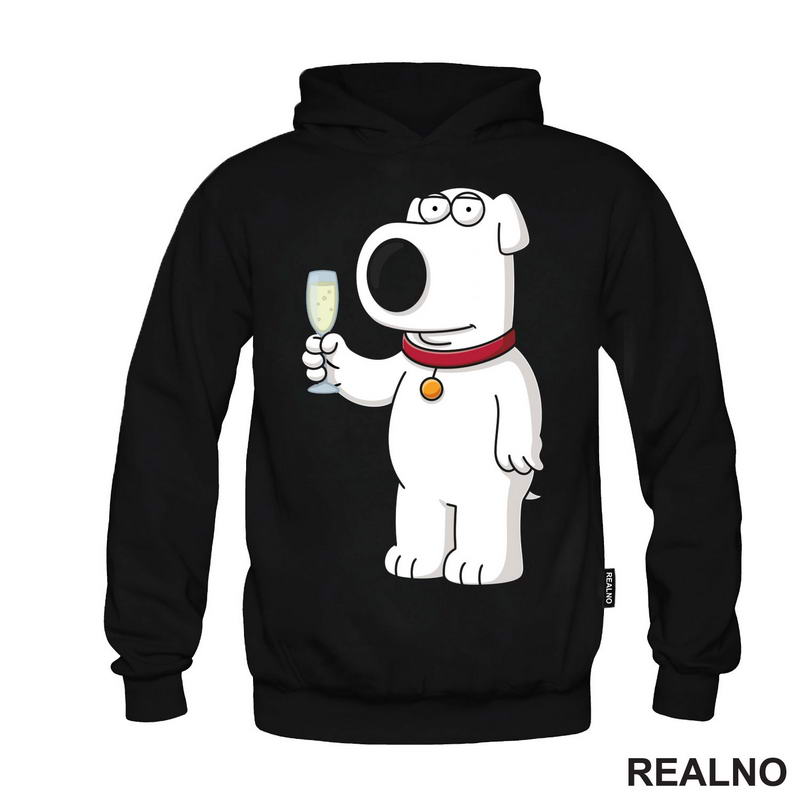 Brian And A Drink - Family Guy - Majica