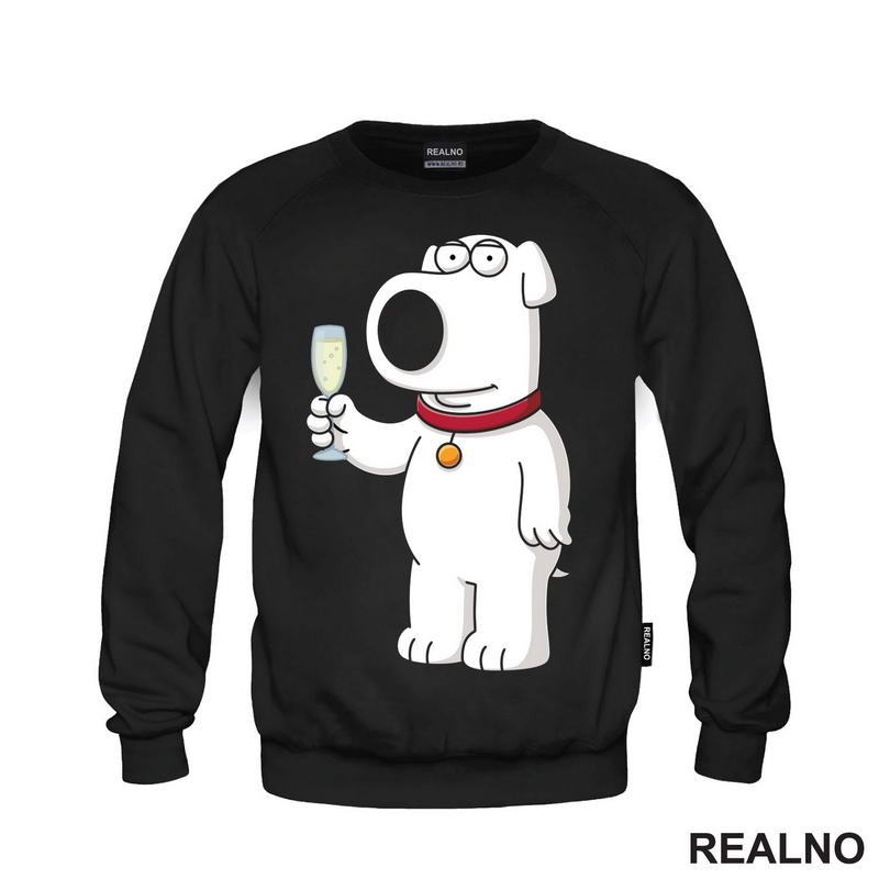 Brian And A Drink - Family Guy - Majica
