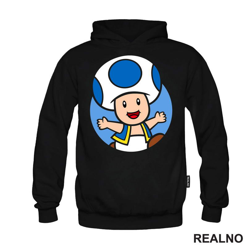 Plava Pečurkica - Super Mario - Majica