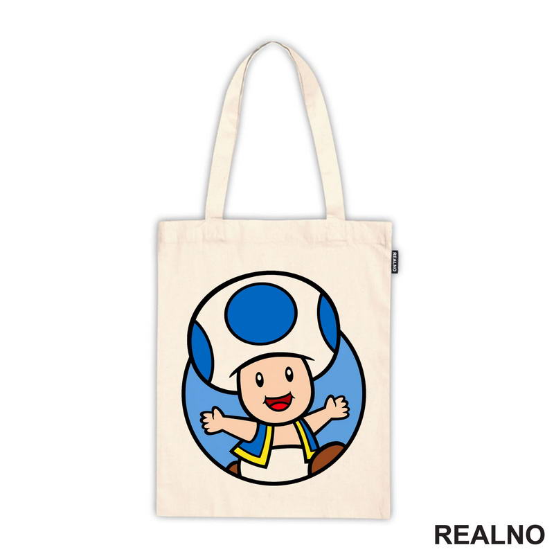 Plava Pečurkica - Super Mario - Majica