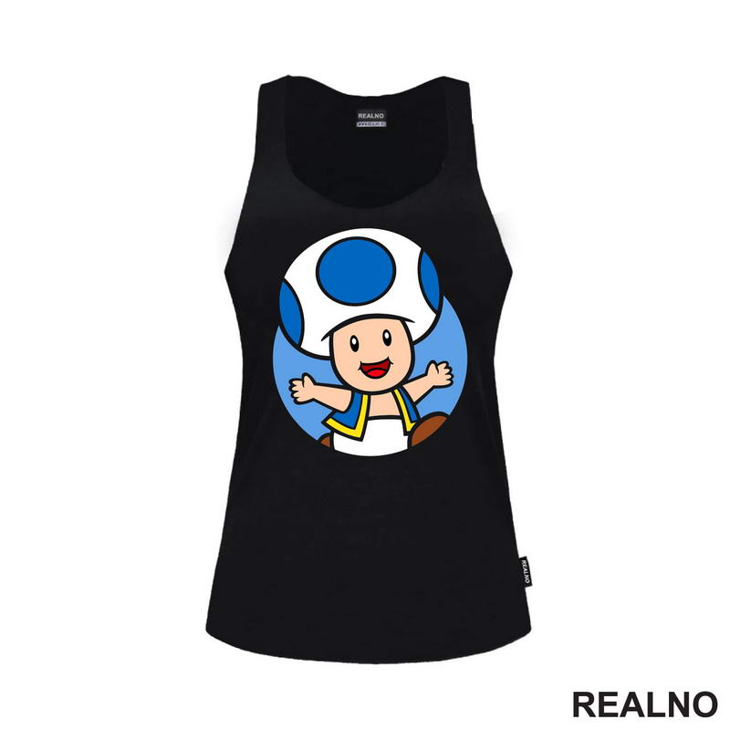 Plava Pečurkica - Super Mario - Majica