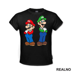 Braća - Luidji - Luiđi - Super Mario - Majica