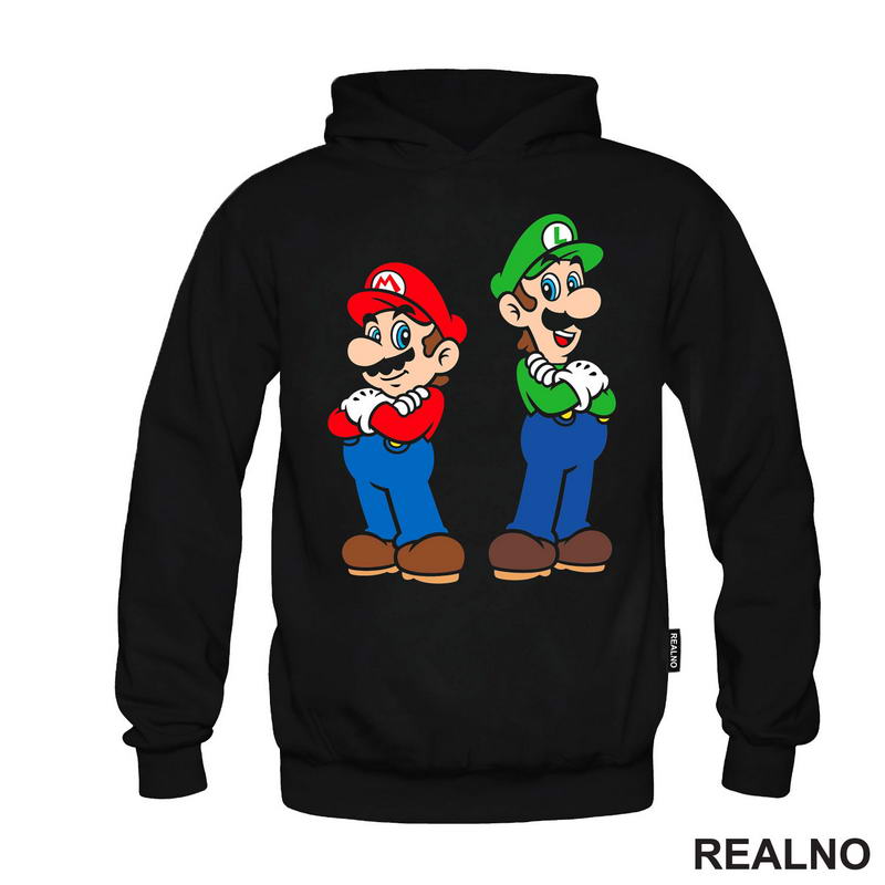 Braća - Luidji - Luiđi - Super Mario - Majica
