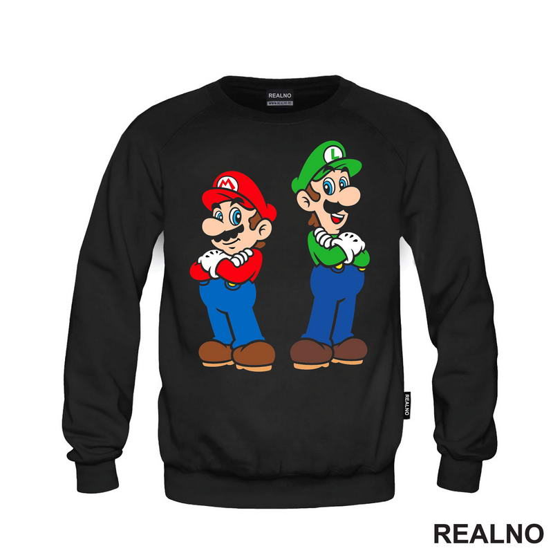 Braća - Luidji - Luiđi - Super Mario - Majica