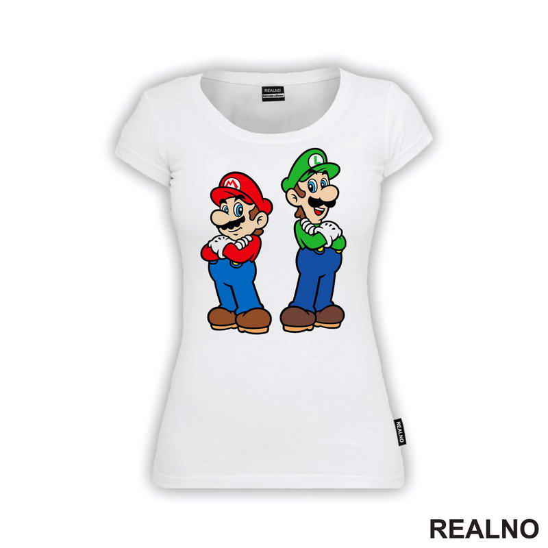 Braća - Luidji - Luiđi - Super Mario - Majica