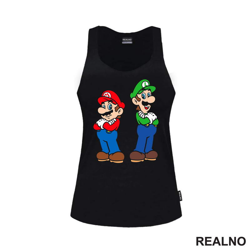 Braća - Luidji - Luiđi - Super Mario - Majica