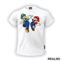 Skok - Luidji - Luiđi - Super Mario - Majica