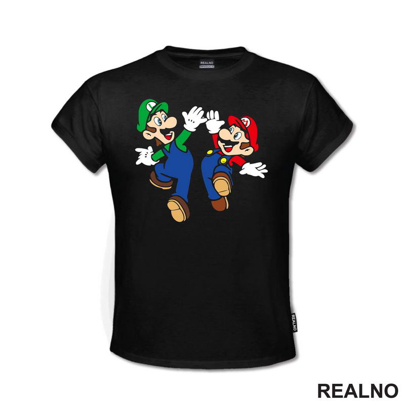 Skok - Luidji - Luiđi - Super Mario - Majica