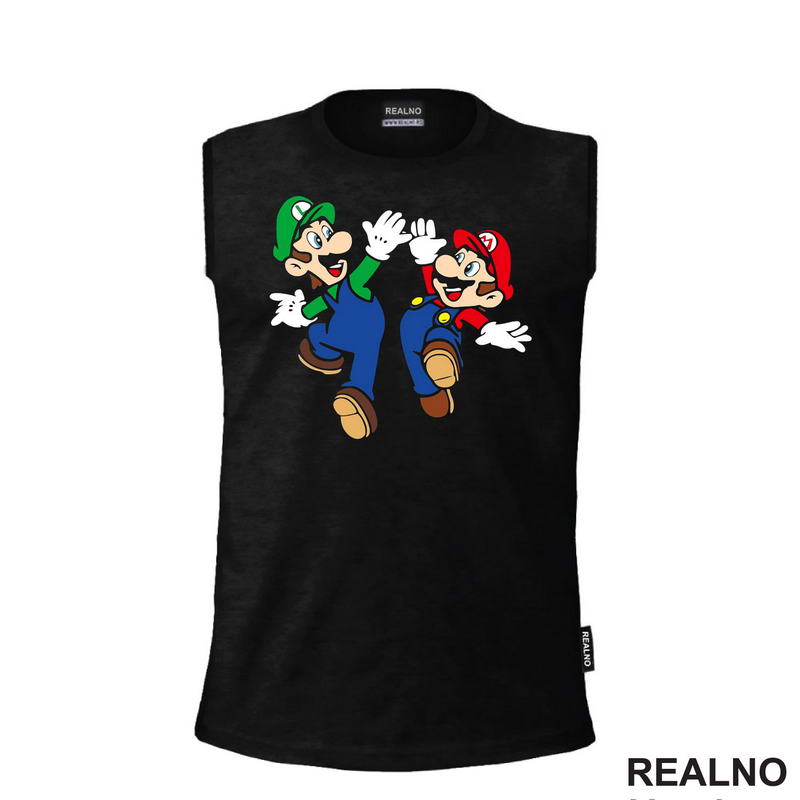 Skok - Luidji - Luiđi - Super Mario - Majica