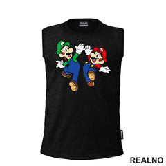 Skok - Luidji - Luiđi - Super Mario - Majica