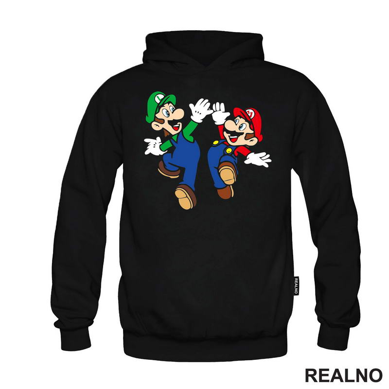 Skok - Luidji - Luiđi - Super Mario - Majica