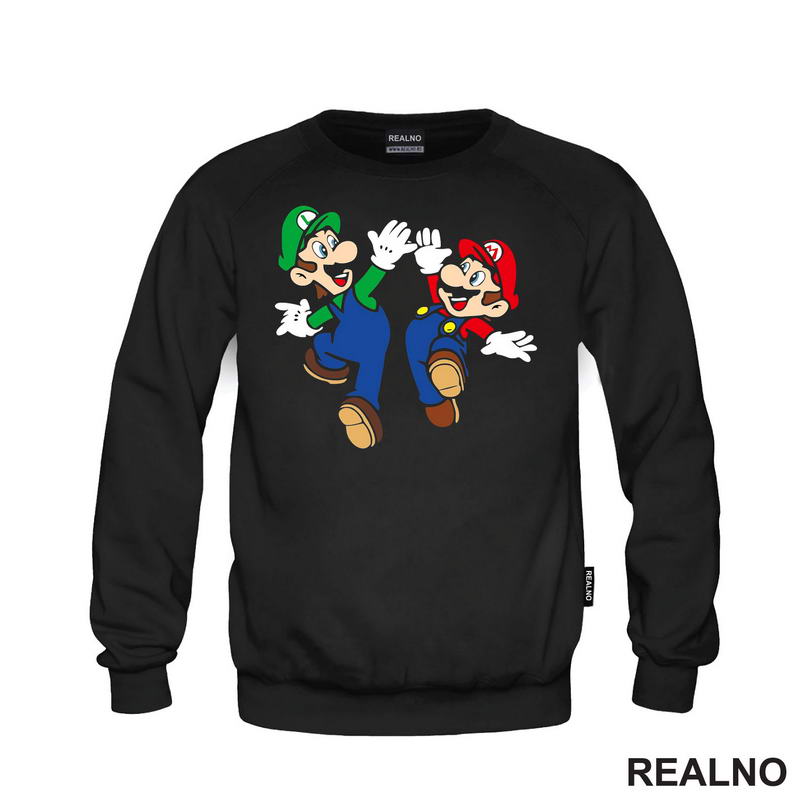 Skok - Luidji - Luiđi - Super Mario - Majica