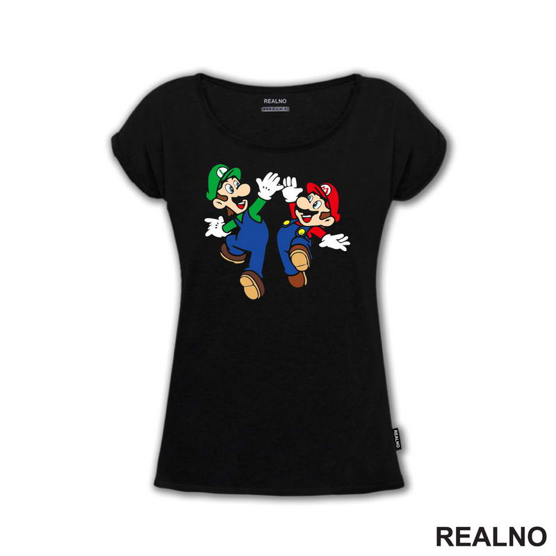 Skok - Luidji - Luiđi - Super Mario - Majica