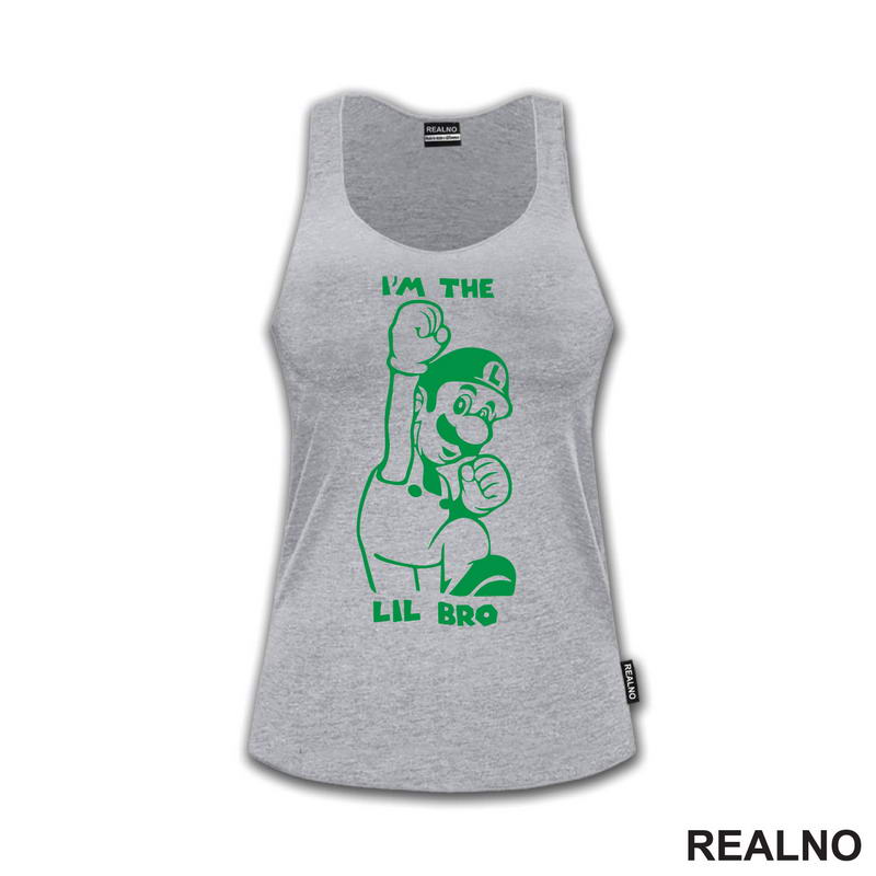 Mladji Brat - Lil Bro - Luidji - Luiđi - Super Mario - Majica