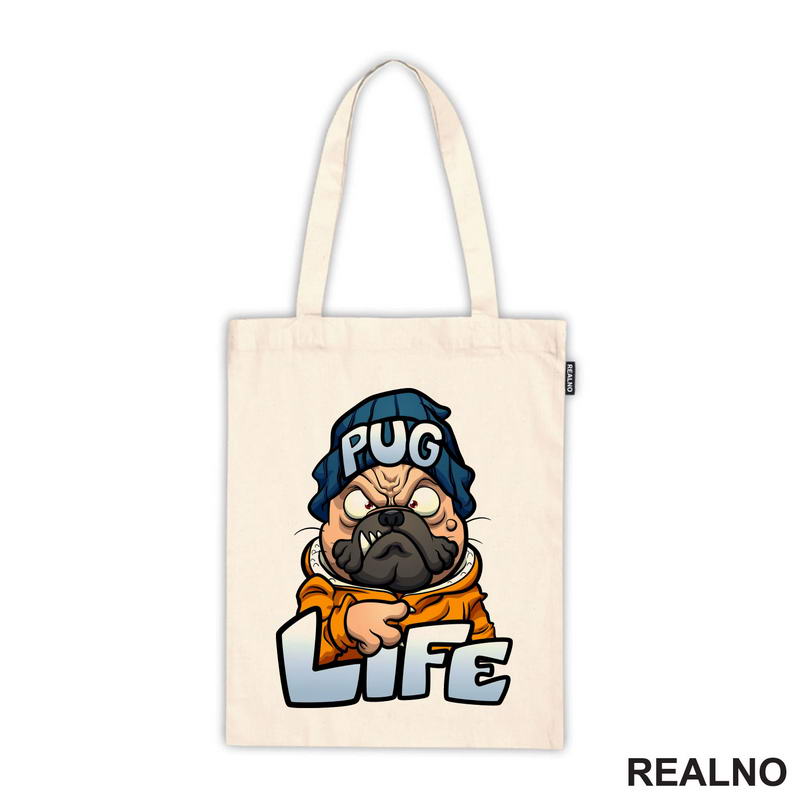 Pug Life - Mops - Pas - Dog - Majica
