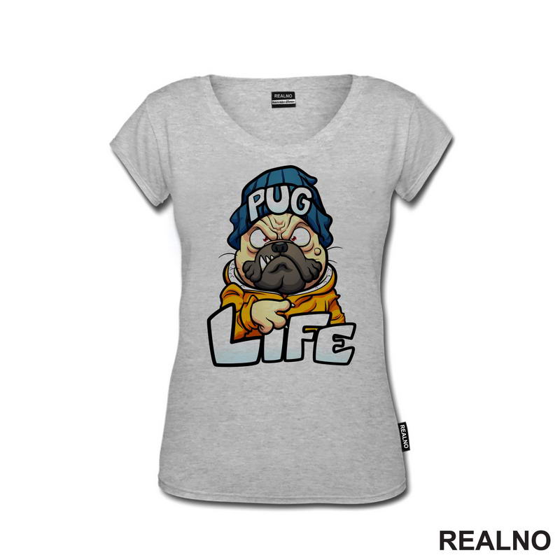 Pug Life - Mops - Pas - Dog - Majica