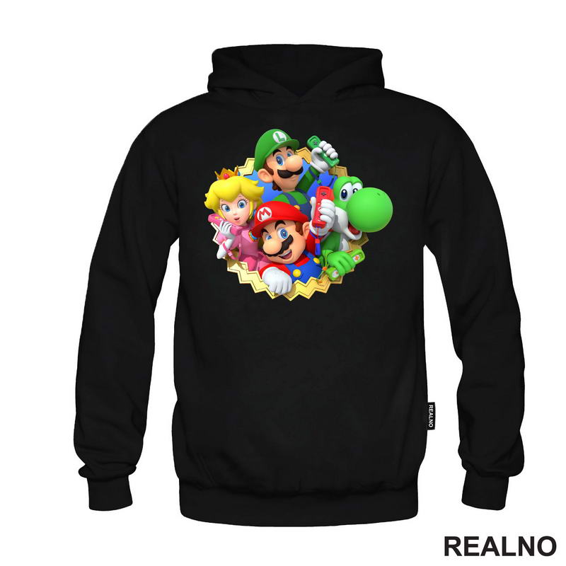 Svi zajedno - Super Mario - Majica