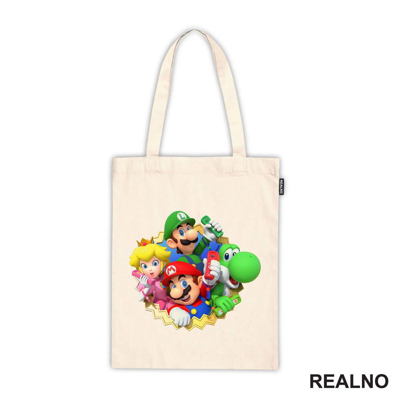 Svi zajedno - Super Mario - Majica