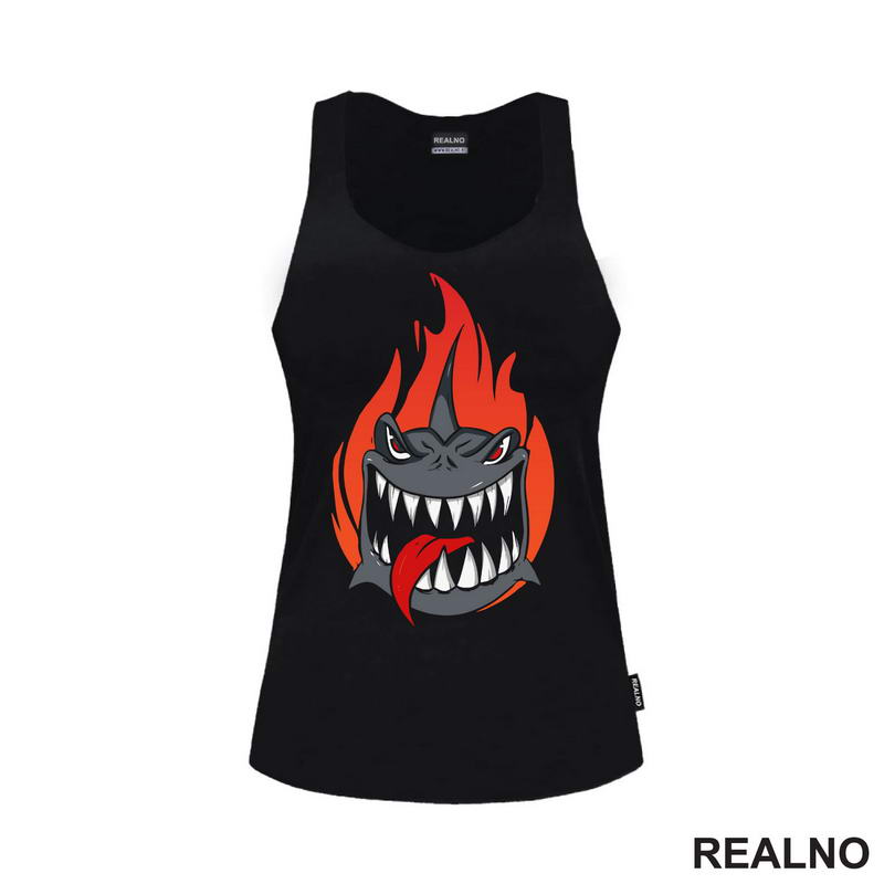 Besna Ajkula - Angry Shark - Životinje - Majica