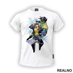 Jotaro Kujoi -  Blue Stars - Jojo's Bizarre Adventure - Majica