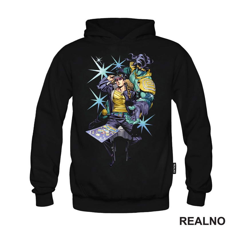 Jotaro Kujoi -  Blue Stars - Jojo's Bizarre Adventure - Majica