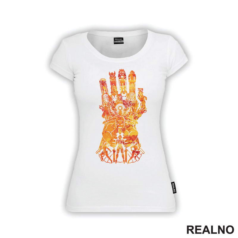 Fire - The Infinity Gauntlet - Thanos - Majica