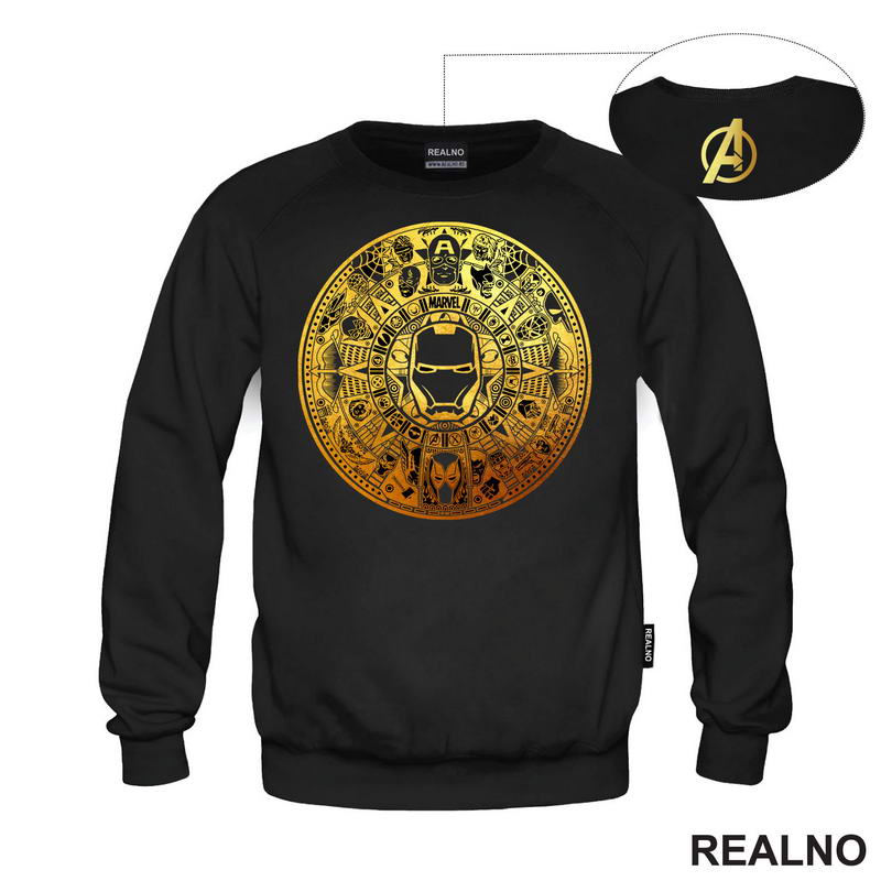 Golden Shield - Avengers - Majica