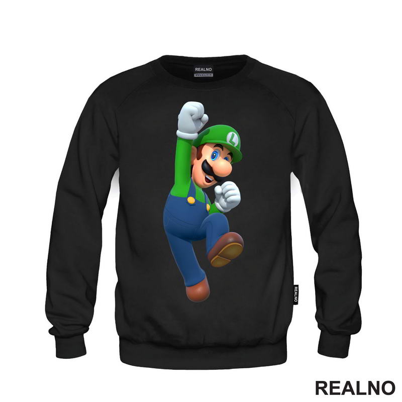 Luidji - Luiđi Se Raduje - Super Mario - Majica