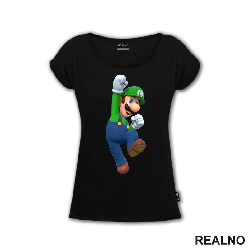 Luidji - Luiđi Se Raduje - Super Mario - Majica