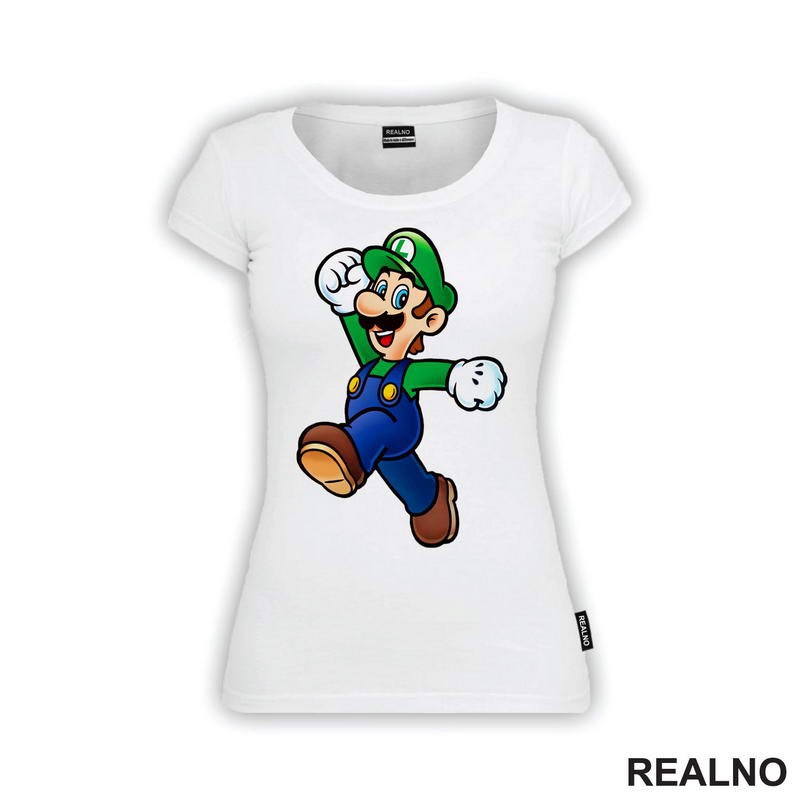 Luidji - Luiđi Skok - Super Mario - Majica