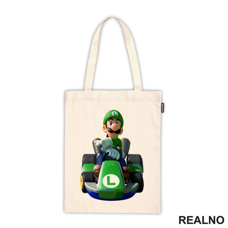 Luidji - Luiđi Vozi Karting - Super Mario - Majica