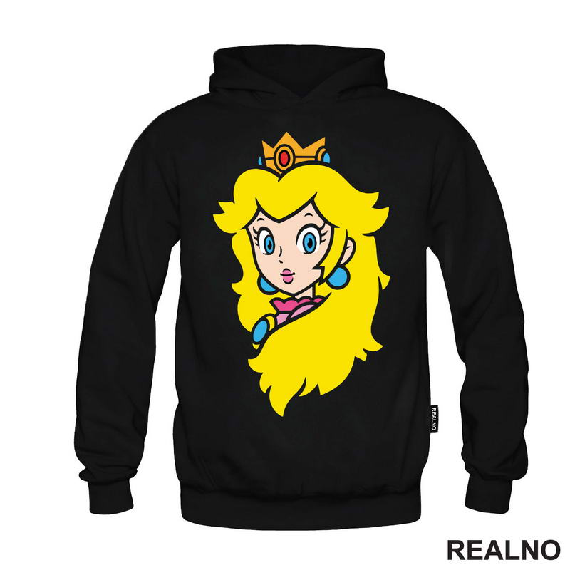Princeza Breskvica - Crtež - Super Mario - Majica