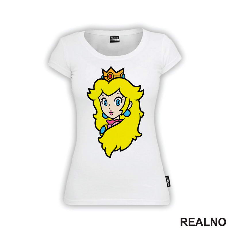 Princeza Breskvica - Crtež - Super Mario - Majica