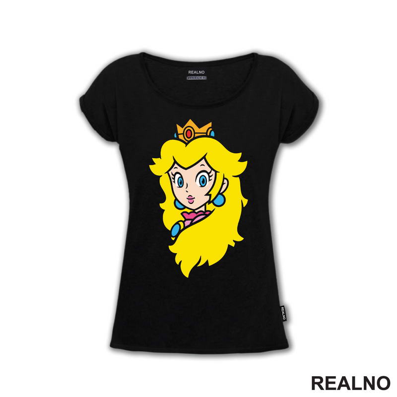 Princeza Breskvica - Crtež - Super Mario - Majica