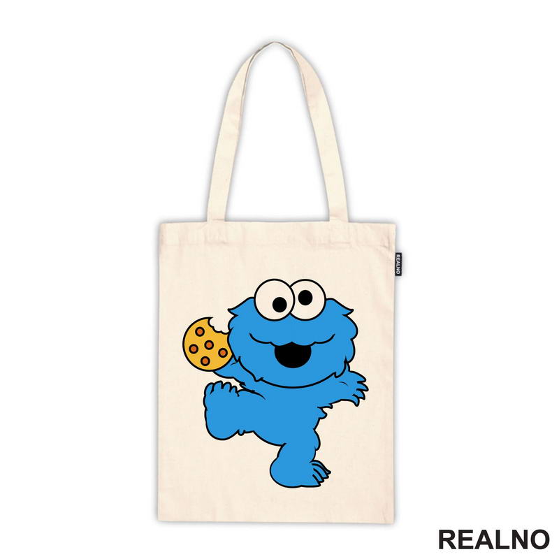 Cookie Monster - Holding A Cookie - Crtani Filmovi - Majica
