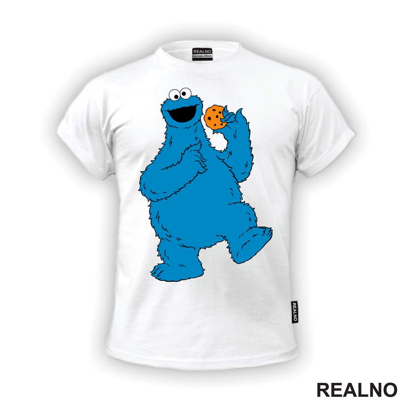 Cookie Monster - Big - Crtani Filmovi - Majica