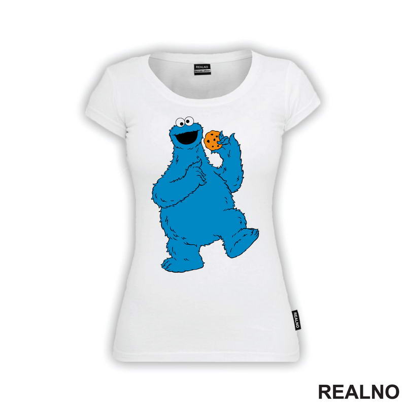 Cookie Monster - Big - Crtani Filmovi - Majica