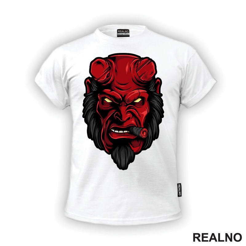 Hellboy - Drawing - Majica