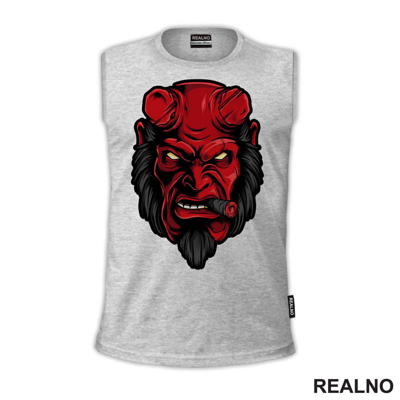 Hellboy - Drawing - Majica