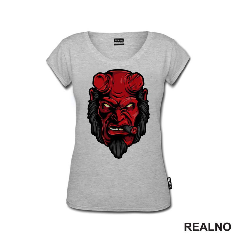 Hellboy - Drawing - Majica